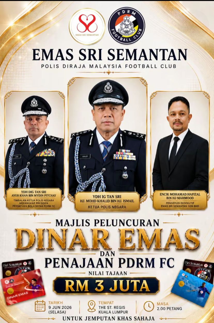 Poster Dinar Emas